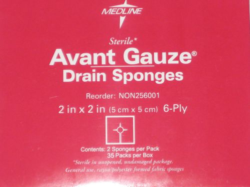 Lot sterile avant gauze sponges 2*2 35/box 20 boxes best price on ebay 6 ply an for sale