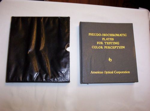 American optical Pseudo_Isochromatic Plates,vintage