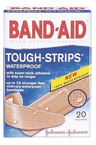 Band-aid tough-strips waterproof bandages new brand for sale