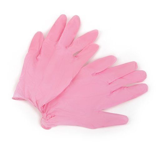 Medline Generation Examination Gloves - Medium Size - Latex-free, (pink6075)