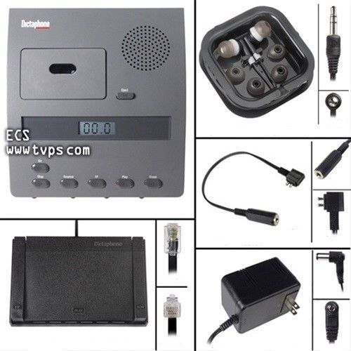 Dictaphone 3742 micro cassette desktop transcriber - demo for sale