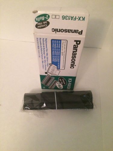 New genuine panasonic ink film kx-fa136 fax replacement cartridge -1 roll for sale
