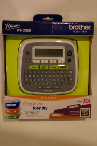 Brother P-Touch PT-D200 Label Thermal Printer NEW