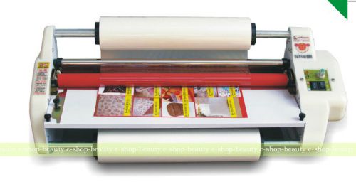 Four rollers hot and cold roll laminating machine for 17.5&#034;(445mm) a2 + sbvb7 for sale