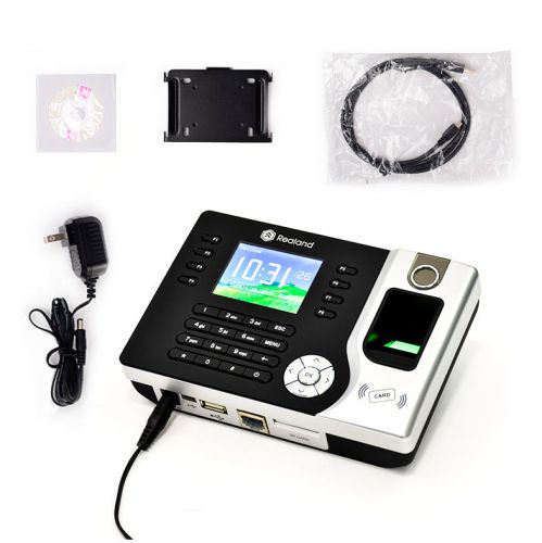 Fingerprint attendance time clock machine employee payroll recorder card system for sale