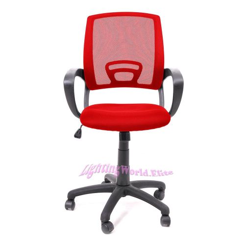 MESH ADJUSTABLE EXECUTIVE GIRL OFFICE COMPUTER DESK CHAIR/SEAT FABRIC with Arms