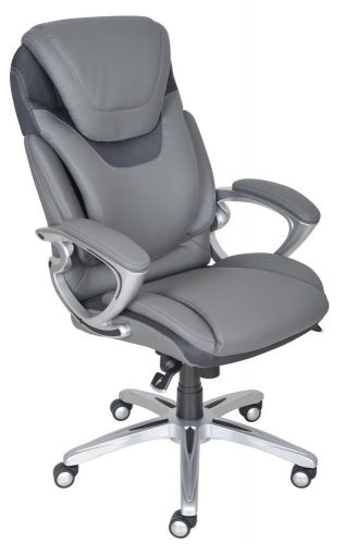 Serta - AIR Health &amp; Wellness Executive Office Chair - Gray