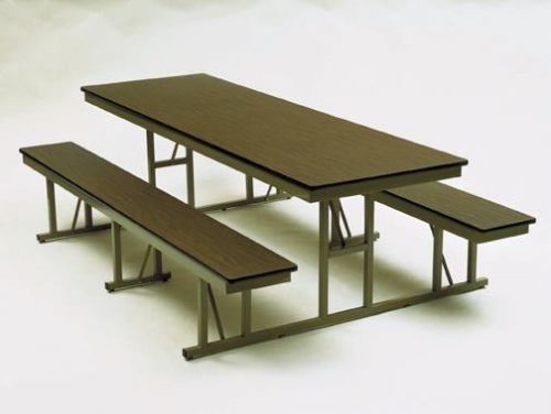3 barricks cafeteria table for sale