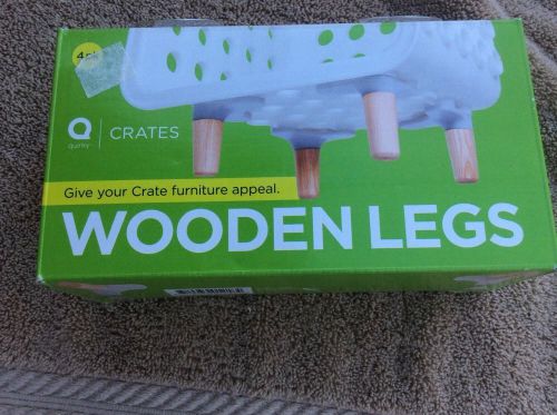 Quirky Crates Furniture Wooden Legs 4-Pack