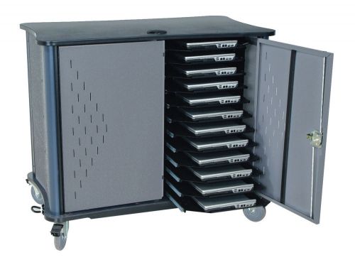 Spectrum - LT24 Secure Laptop Storage/Recharging Cart with Timer