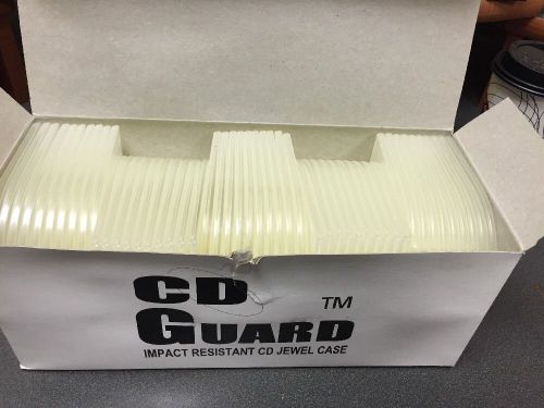 1400 CD Guard Impact Resistance CD Jewel Case Lot of 1400 New in the box