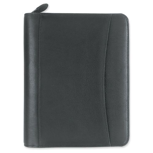 New franklincovey aspen leather ring bound organizer 8-1/8x10 with  bonus pages for sale