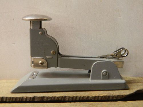 Vintage Swingline No. 13 Stapler Heavy Industrial Machine Age Steampunk ESTATE