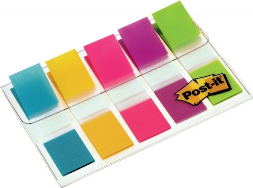 100 Post-it Flags Portable Dispenser Sticker Memo Sticky Bookmark Pack Index Tab