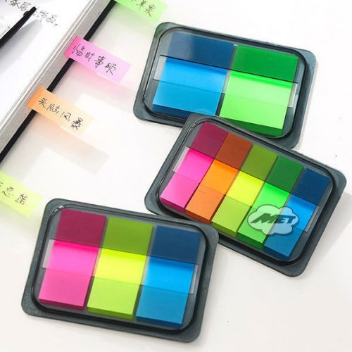 PET Colorful Sticker Post It Bookmark Point It Marker Memo Flags Sticky Notes 2#
