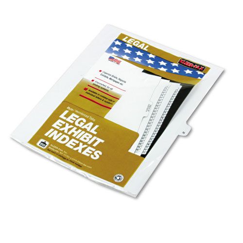80000 series legal index dividers, side tab, printed &#034;n&#034;, 25/pack for sale