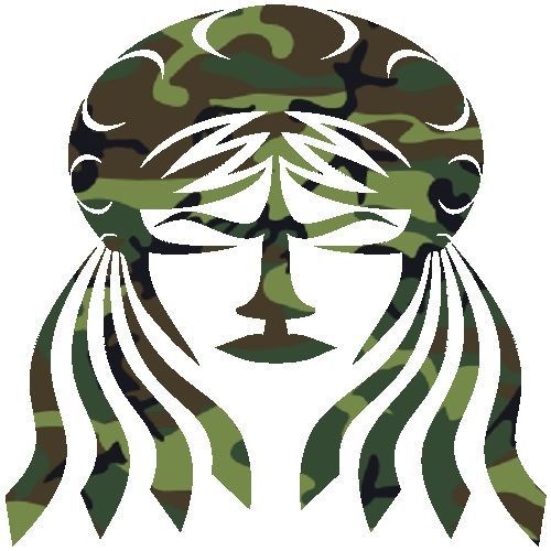 30 Custom Green Tribal Art Personalized Address Labels