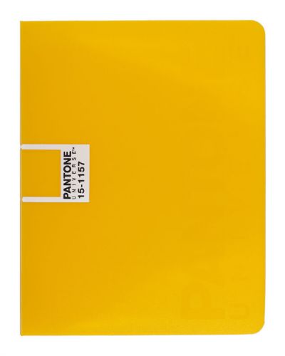 Pantone Glossy Card Holder Small - Flame Orange