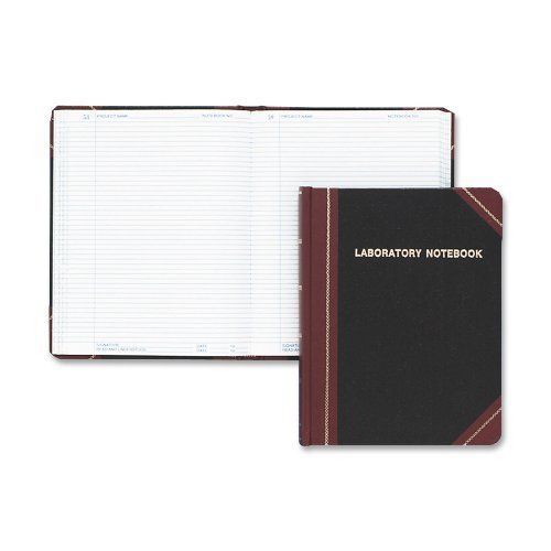 Esselte Laboratory Record Notebook - 300 Sheet[s] - Thread Sewn - (l21300r)