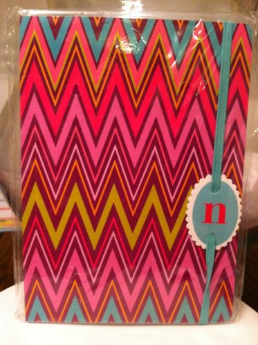 Letter N Ruled Journal Diary NEW Lined 80 Sheets Monogram Monogrammed Notes