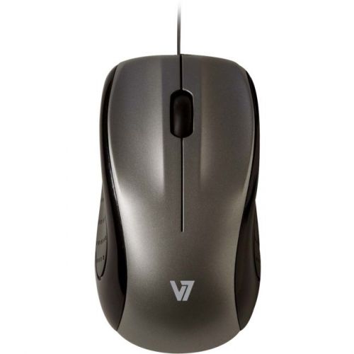 V7 KEYBOARDS &amp; MICE MV3010010-SIL-5NB 3BTN USB WIRED OPTICAL MOUSE