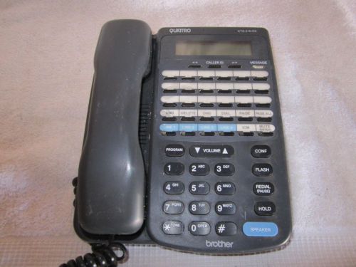 BROTHER QUATTRO CTS-410-ES 4 LINE TELEPHONE W/CALLER ID