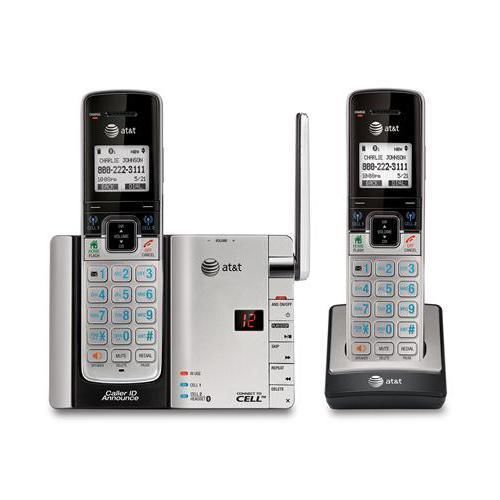 At&amp;t tl92273 2 handset connect to cell for sale
