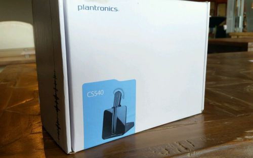 Lot of 2 (pair)Plantronics CS 540 -wireless headsets -New with box