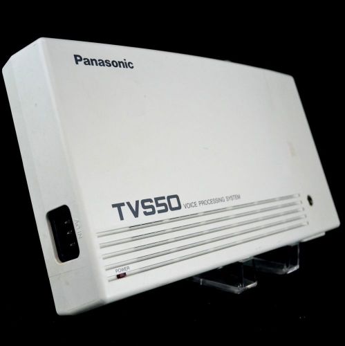 Panasonic KX-TVS50 Voice Processing System Working
