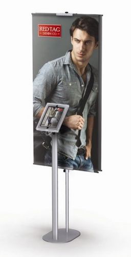 Hybrid banner ipad display stand for sale