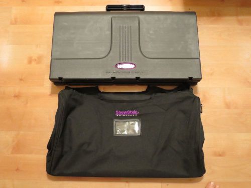 SHOW STYLE ShowStyle Briefcase/Display/24x48&#034; Case +PROTECTIVE BAG - BLACK - NEW