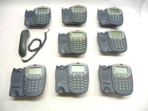 LOT 8 AVAYA 4610SW IP VoIP BUSINESS OFFICE PHONE TELEPHONE 4610D01A-2001