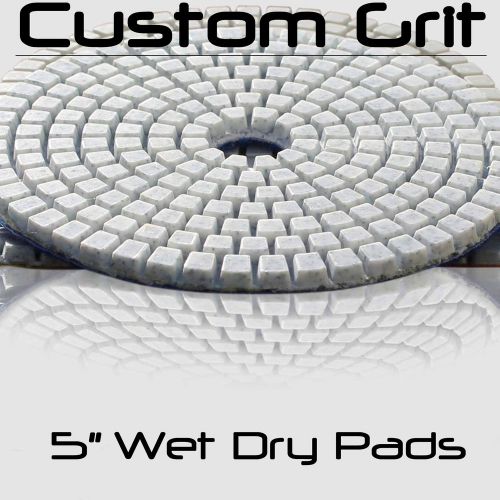 5 inch wet dry diamond polishing pads sanding disc concrete granite glass marble for sale
