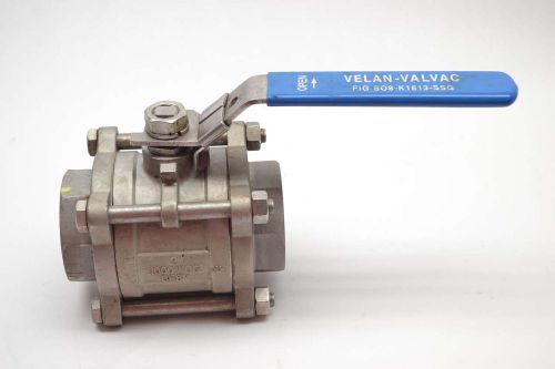 Velan s08-k1813-ssg 1000wog cf8m 2 in pneumatic ball valve b389779 for sale