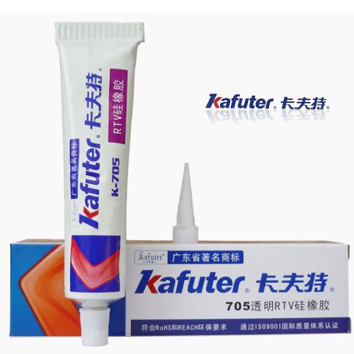 45g Kafuter Transparent Silicone Industrial Adhesive K-705 RTV Silicone Rubber