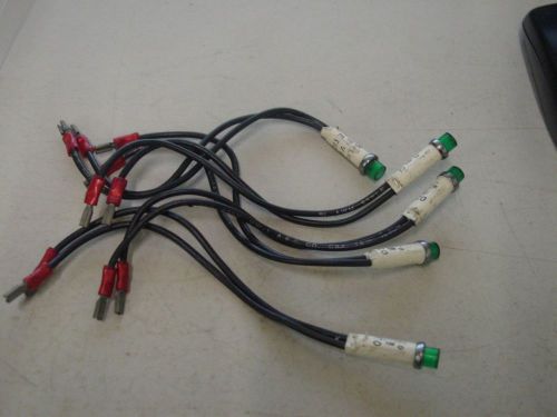 LOT OF 4  BOURG AE  GREEN &#034;S&#034; DETECT INDICATOR LED