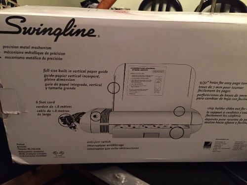 Swingline  Commercial Electric Punch, 3 Holes, 8 1/2&#034; Center, 28 sheets