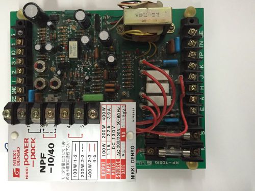 Komori nikki denso plc controller power pack n-9345a npf-10/40 rp-7051g rp7051g for sale