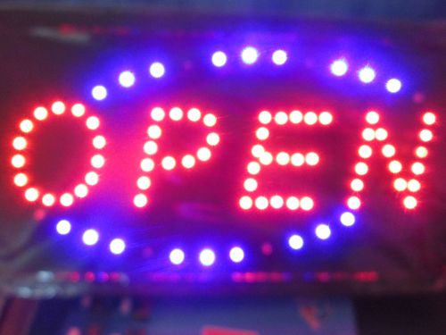 LED OPEN SIGN SHOP STORE DISPLAY WINDOW GIFT SHOP SMALL SIZE LIGHT UP SIGN