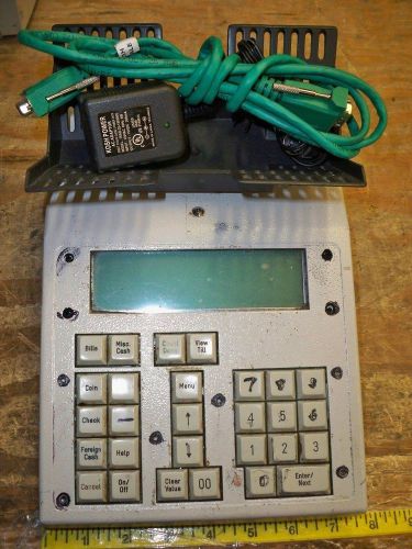 Cashmaster tr 303 coin counter w/tray power supply &amp; data cable for sale