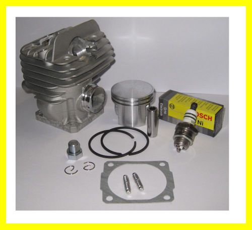 Cylinder pistons for stihl 026 ms 260 44,7mm + seals ++ spark plug bosch / top for sale