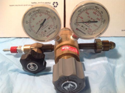 Matheson Gas Regulator CGA 580 Model # 122 with shut off valve  #1