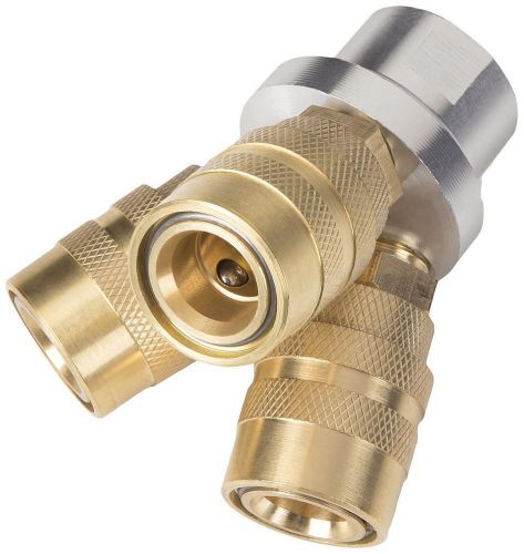 New tekton 47290 3-way quick connect air hose splitter manifold, 1/4-inch npt for sale