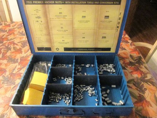 7521 PREMIER METAL ANCHOR NUTS WITH INSTALLATION TOOLS AND CONVERSION KITS