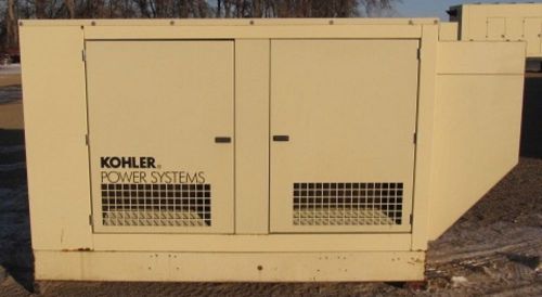 57kw kohler gm natural gas / propane generator / genset - load bank tested for sale
