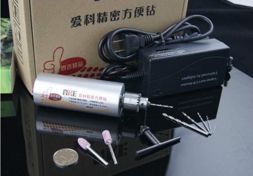 Mini high power electric drill grinder adjustable + power adapter 100v-230v for sale