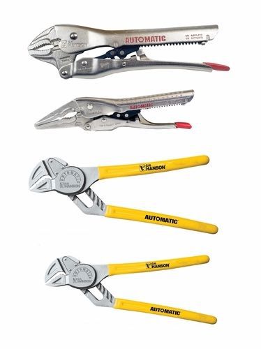 Ch hanson 80330 automatic pliers 10&#034; c-jaw, 7&#034; nn, 6.5&#034; &amp; 9.5&#034; groove (dipped) for sale