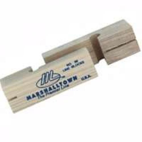 Marshalltown 3-3/4 in. wood line blocks (pair)-86-hd for sale