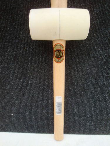 THOR WHITE RUBBER MALLET 953W 64MM FACE