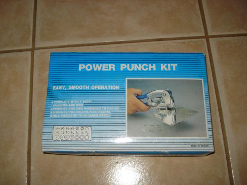 POWER PUNCH KIT EASY SHOOTH OPERATION